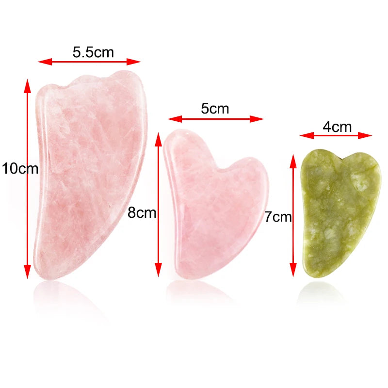 Radiant Rose Quartz Gua Sha Massager