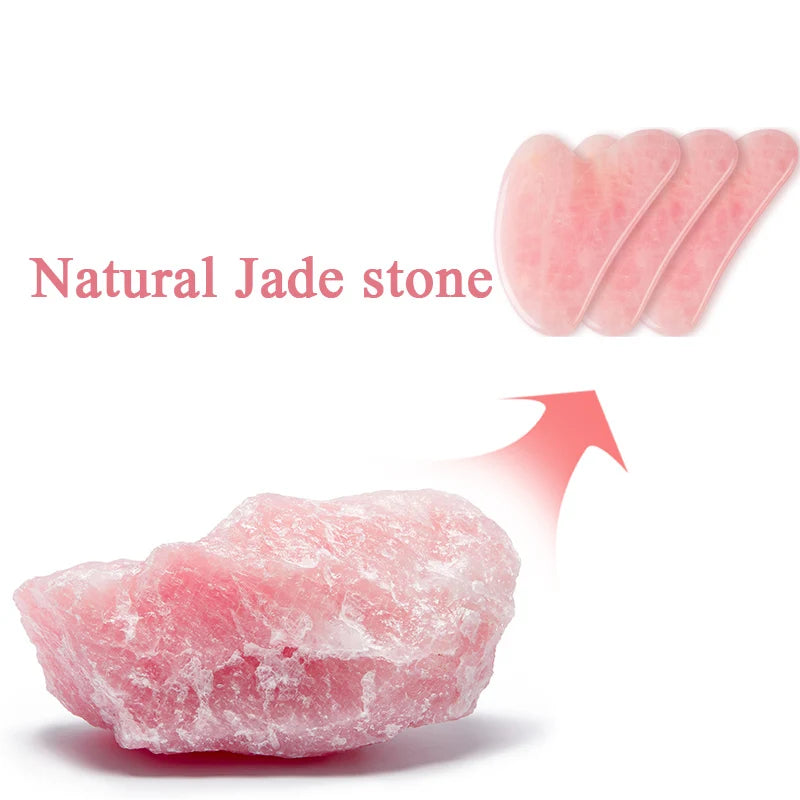 Radiant Rose Quartz Gua Sha Massager